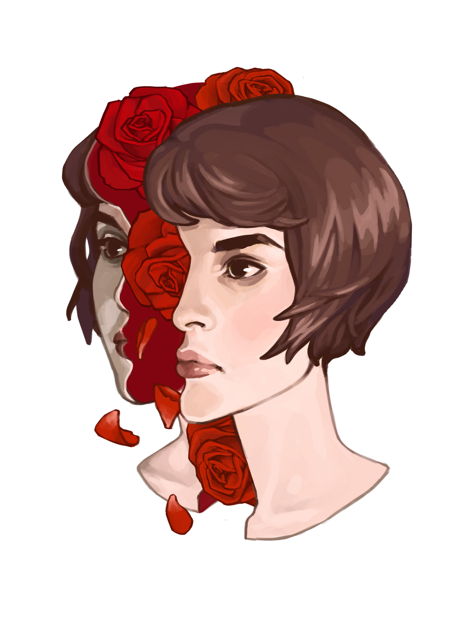 "Roses" | Adobe Photoshop | 2016